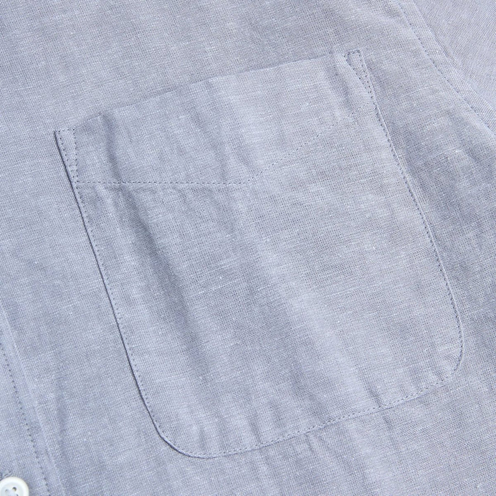Giordano Men's Slim Linen Cotton Short-Sleeve Shirt - Premium Shirts
