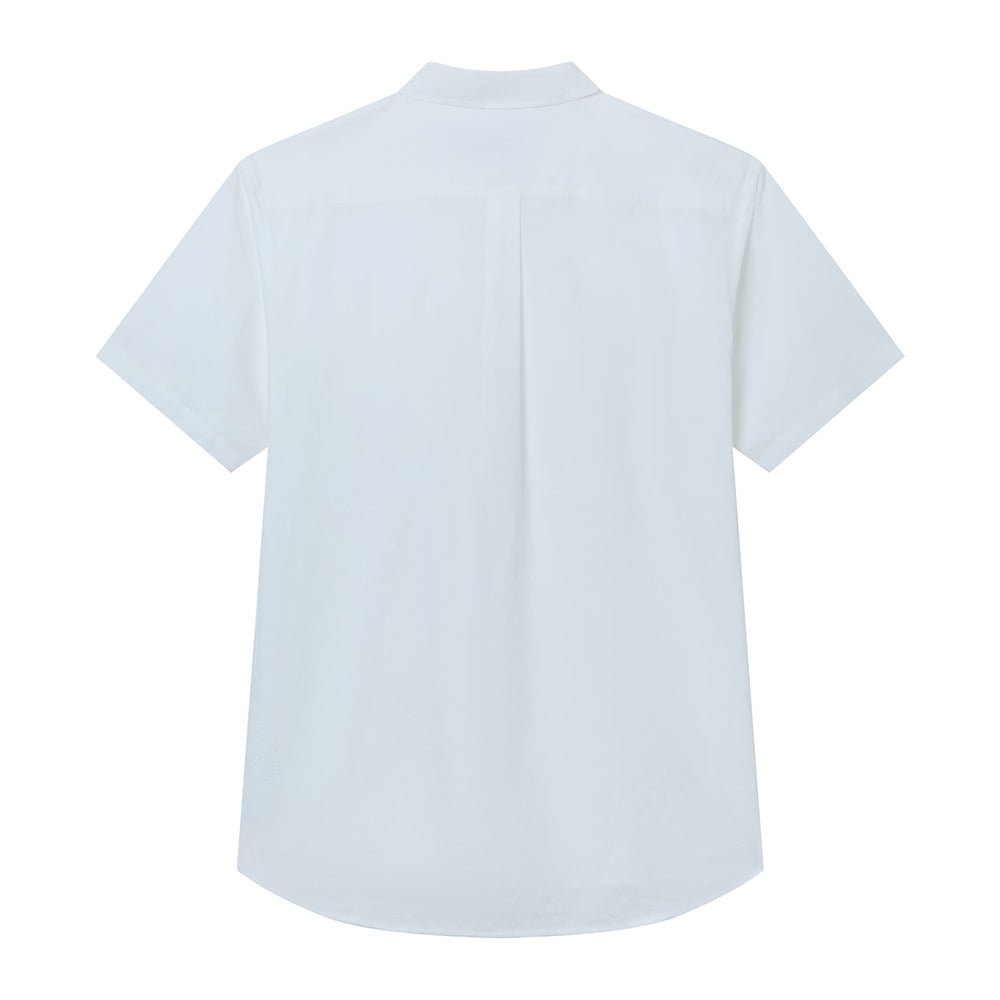 Giordano Men's Slim Linen Cotton Short - Sleeve Shirt - first_variant_option_2 Premium Shirt for Giordano
