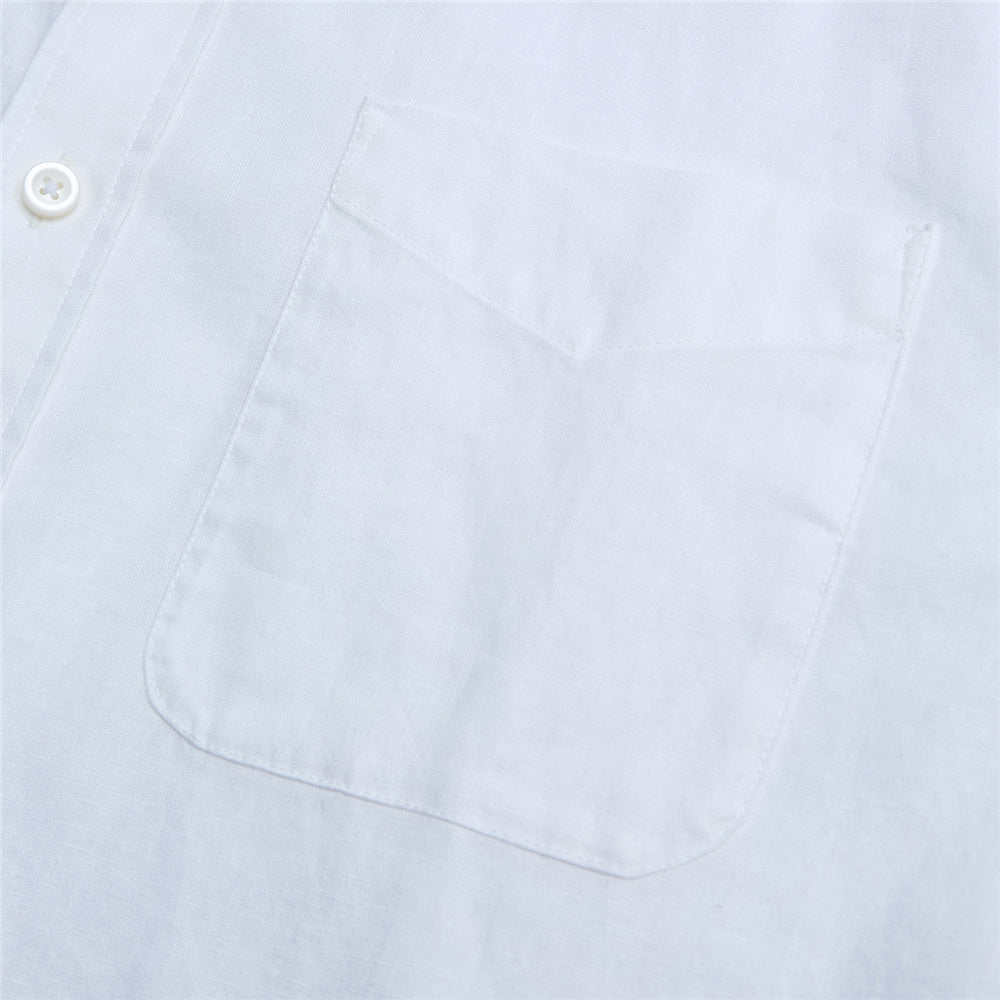 Giordano Men's Slim Linen Cotton Short - Sleeve Shirt - first_variant_option_2 Premium Shirt for Giordano