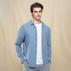 Giordano Men's Slim Linen Cotton Solid Shirt - first_variant_option_2 Premium Shirt for Giordano