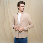 Giordano Men's Slim Linen Cotton Solid Shirt - first_variant_option_2 Premium Shirt for Giordano
