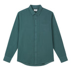 Giordano Men's Slim Linen Cotton Solid Shirt - Premium Shirts
