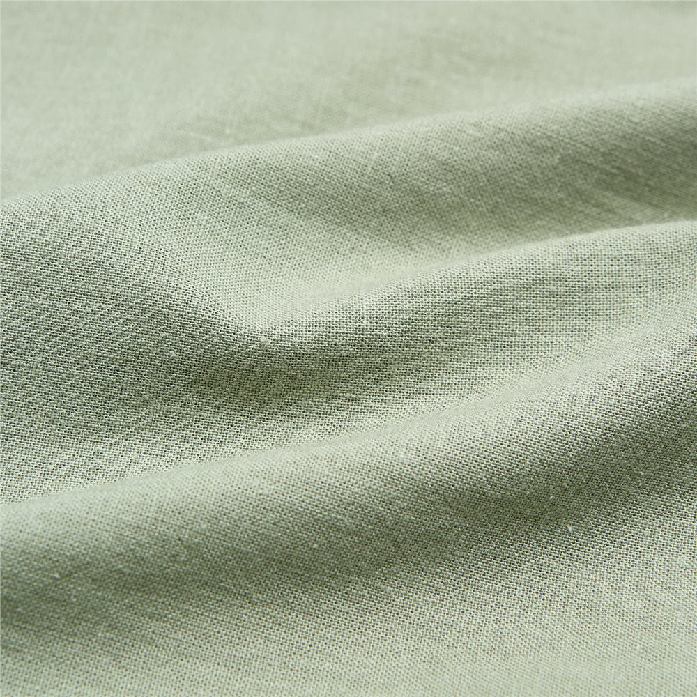 Giordano Men's Slim Linen Cotton Solid Shirt - Premium Shirts