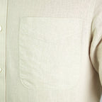 Giordano Men's Slim Linen Cotton Solid Shirt - Premium Shirt