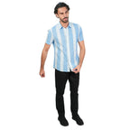 Giordano Men's Slim Linen Cotton Striped Shirt - first_variant_option_2 Premium Shirt for Giordano