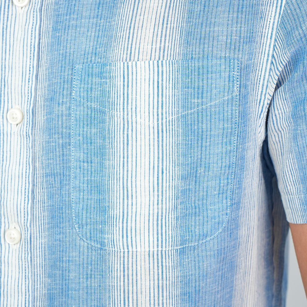 Giordano Men's Slim Linen Cotton Striped Shirt - first_variant_option_2 Premium Shirt for Giordano