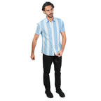 Giordano Men's Slim Linen Cotton Striped Shirt - first_variant_option_2 Premium Shirt for Giordano