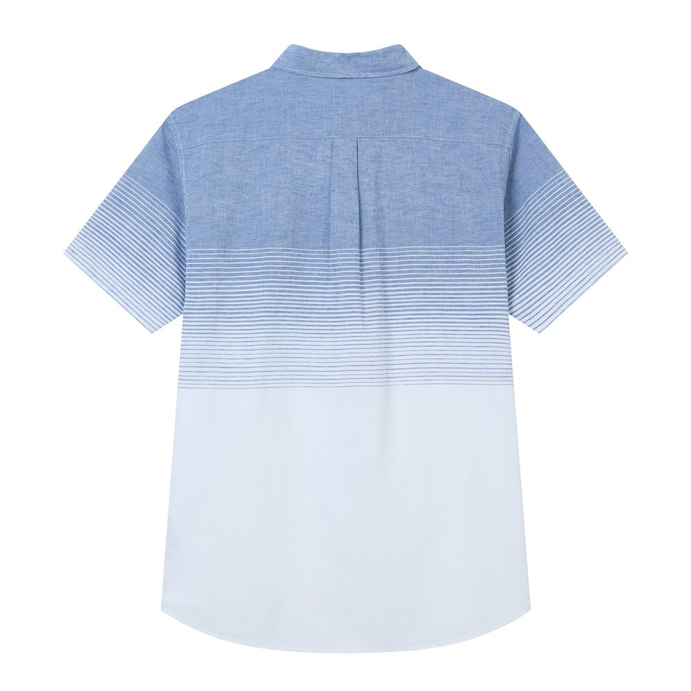 Giordano Men's Slim Linen Lyocell Signature Shirt - Premium Shirts