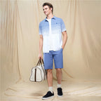 Giordano Men's Slim Linen Lyocell Signature Shirt - Premium Shirts
