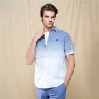 Giordano Men's Slim Linen Lyocell Signature Shirt - Premium Shirts