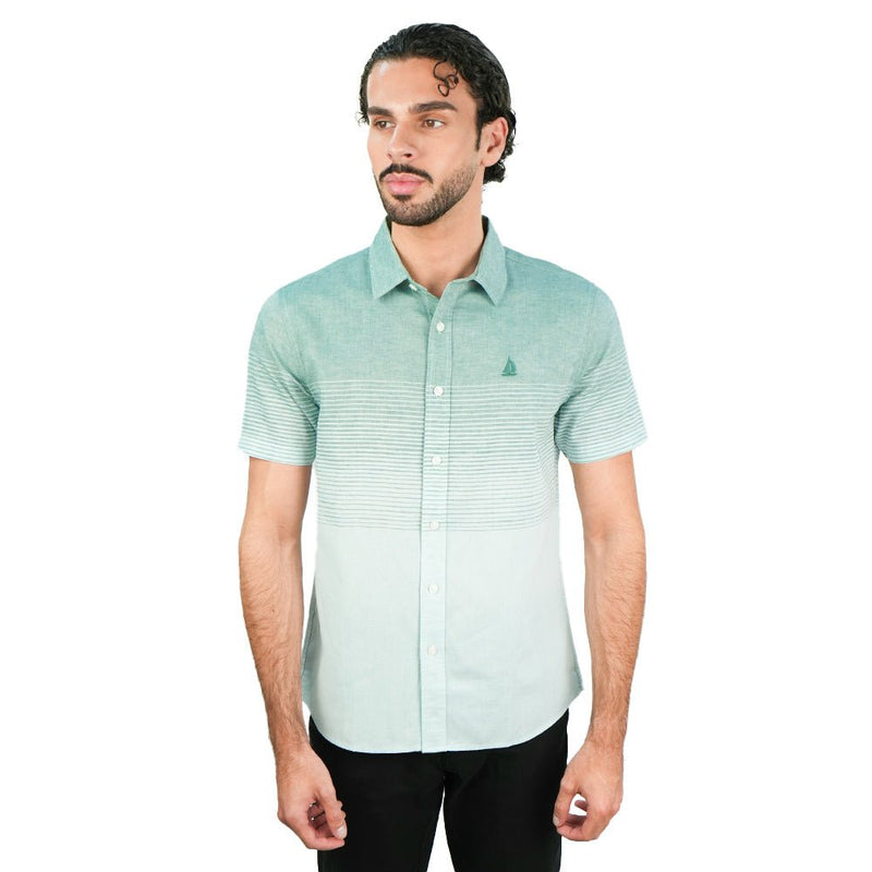 Giordano Men's Slim Linen Lyocell Signature Shirt - first_variant_option_2 Premium Shirt for Giordano