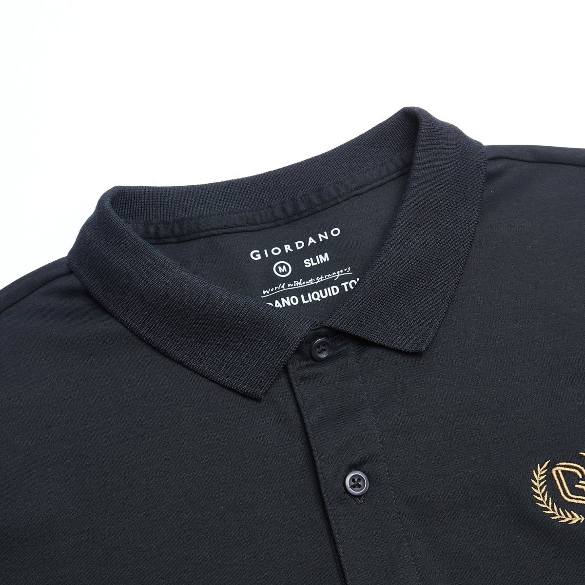 Giordano Men's Slim Liquid Touch Interlock Polo - first_variant_option_2 Premium Polo for Giordano