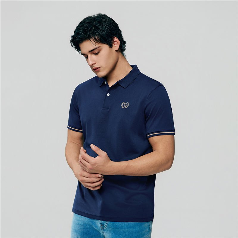 Giordano Men's Slim Liquid Touch Interlock Polo - first_variant_option_2 Premium Polo for Giordano