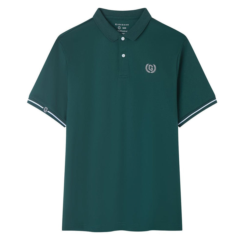 Giordano Men's Slim Liquid Touch Interlock Polo - first_variant_option_2 Premium Polo for Giordano