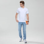 Giordano Men's Slim Liquid Touch Interlock Polo - Premium Polo