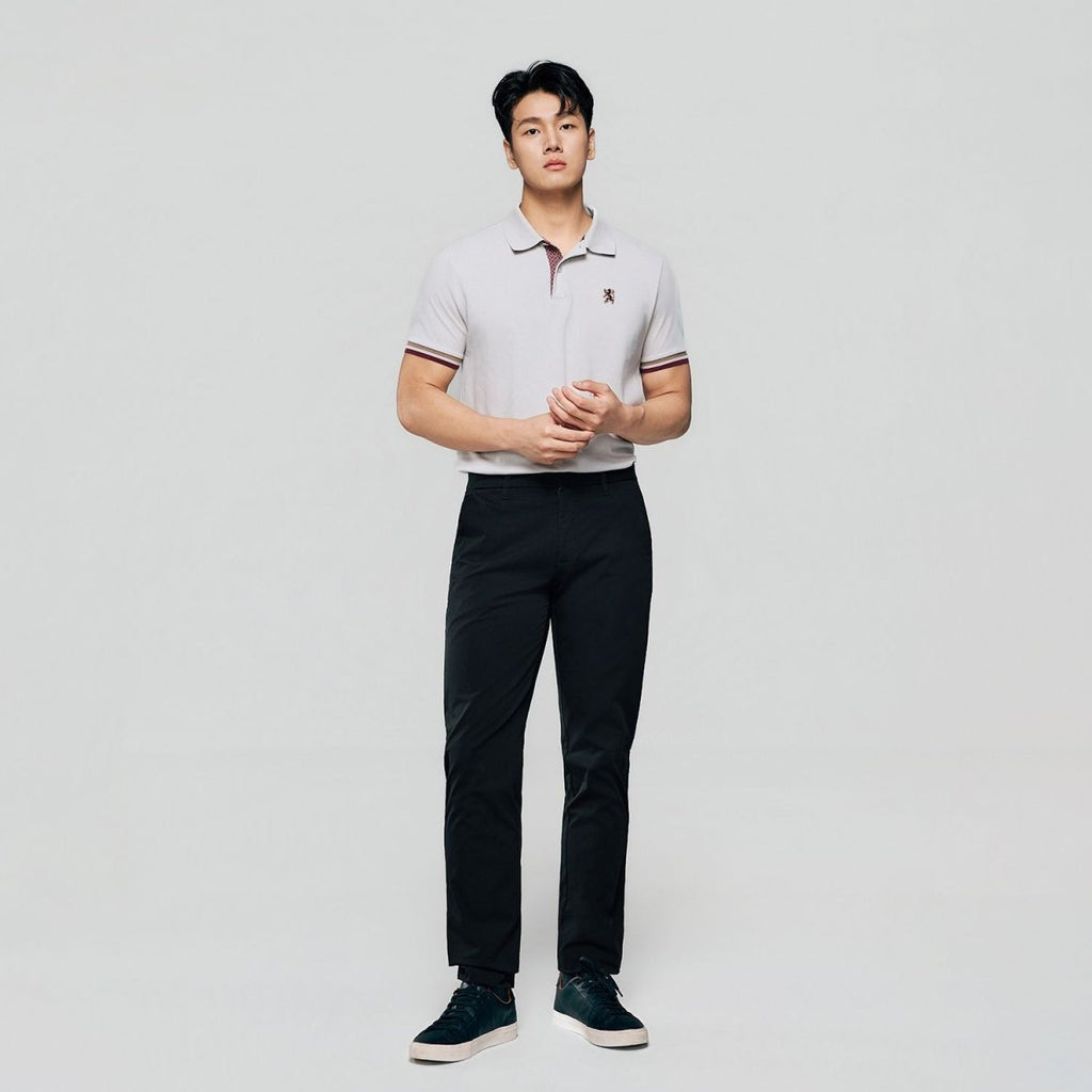 Giordano Men's Slim Low Rise Khakis Pants - Premium Pants