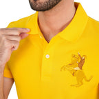 Giordano Men’s Slim Pique LNY Polo with Napoleon Embroidery - first_variant_option_2 Premium Polo for Giordano
