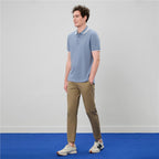 Giordano Men’s Slim Pique Polo with Contrast Collar & Signature Embroidery - first_variant_option_2 Premium Polo for Giordano