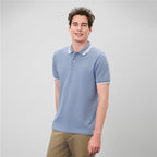Giordano Men’s Slim Pique Polo with Contrast Collar & Signature Embroidery - first_variant_option_2 Premium Polo for Giordano