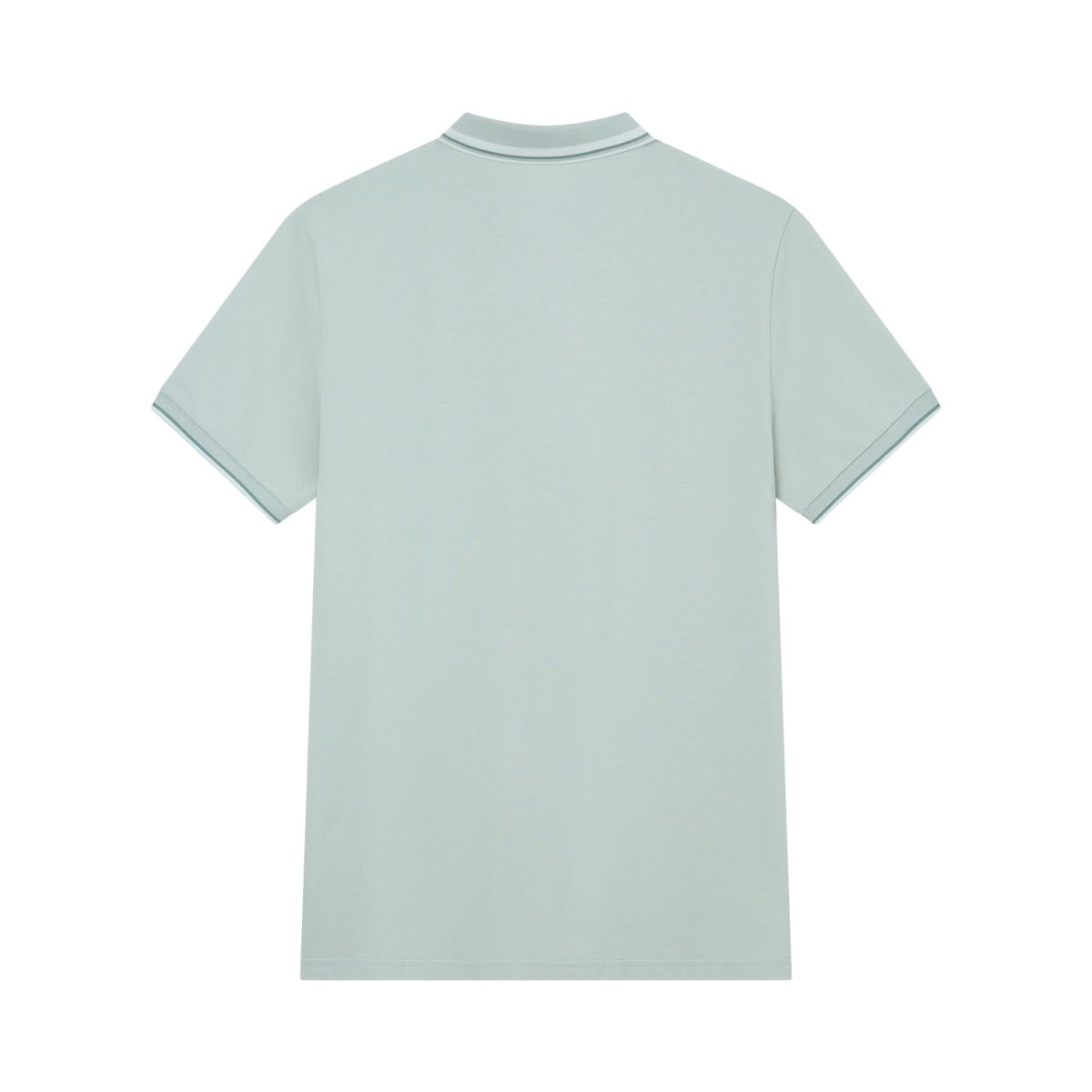 Giordano Men’s Slim Pique Polo with Contrast Collar & Signature Embroidery - Premium Polo