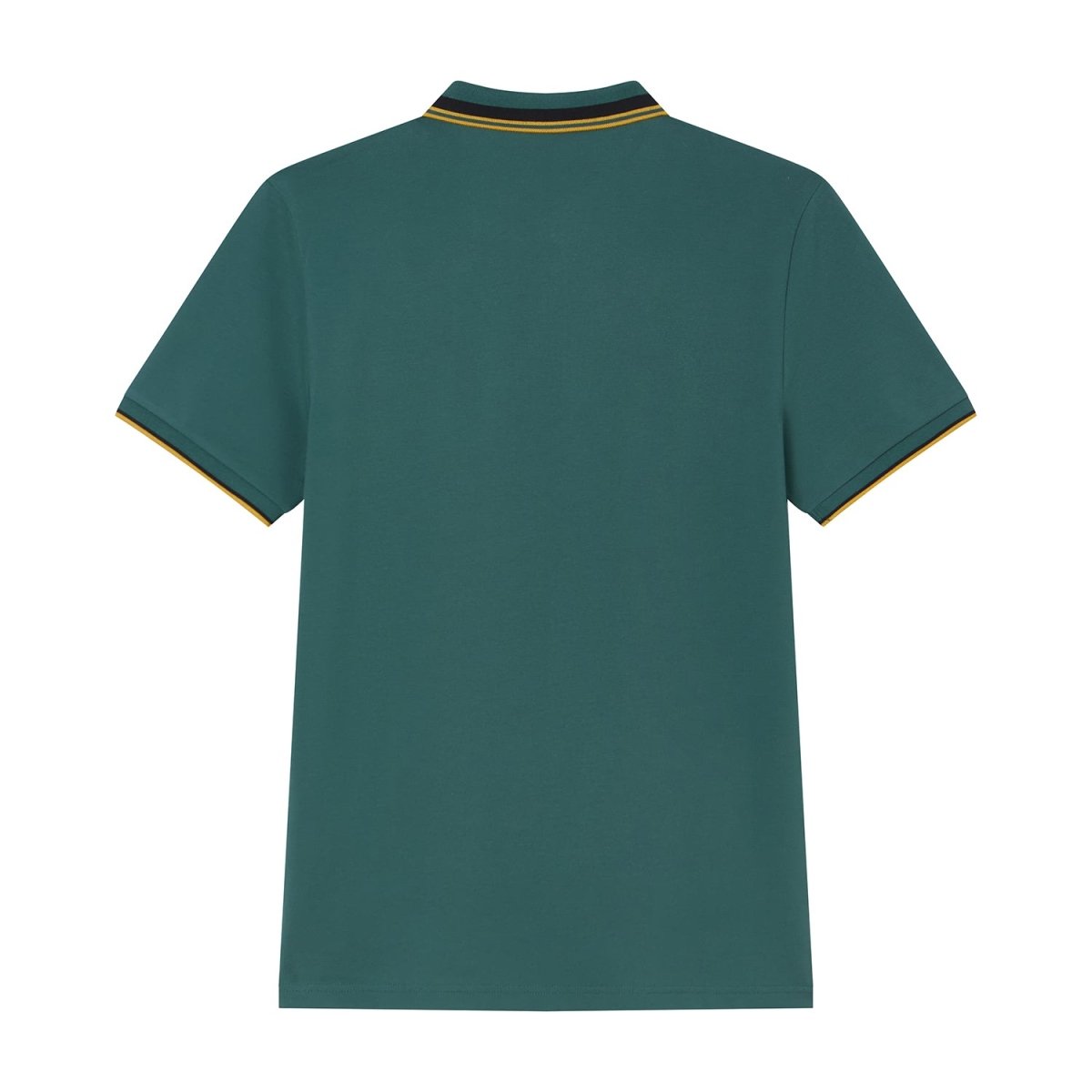 Giordano Men’s Slim Pique Polo with Contrast Collar & Signature Embroidery - first_variant_option_2 Premium Polo for Giordano