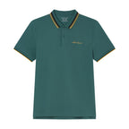 Giordano Men’s Slim Pique Polo with Contrast Collar & Signature Embroidery - first_variant_option_2 Premium Polo for Giordano