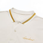 Giordano Men’s Slim Pique Polo with Contrast Collar & Signature Embroidery - Premium Polo