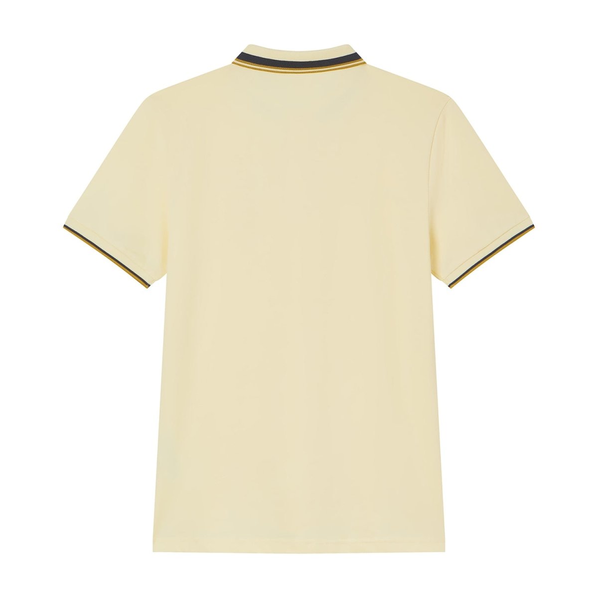 Giordano Men’s Slim Pique Polo with Contrast Collar & Signature Embroidery - first_variant_option_2 Premium Polo for Giordano