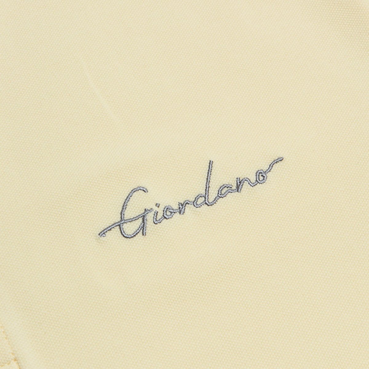 Giordano Men’s Slim Pique Polo with Contrast Collar & Signature Embroidery - first_variant_option_2 Premium Polo for Giordano
