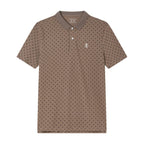 Giordano Men's Slim Pique Polo with Pattern Print - first_variant_option_2 Premium Polo for Giordano