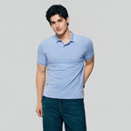 Giordano Men’s Slim Pique Solid Polo with Flat Knit Collar - first_variant_option_2 Premium Polo for Giordano