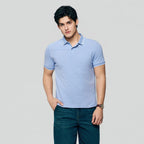 Giordano Men’s Slim Pique Solid Polo with Flat Knit Collar - first_variant_option_2 Premium Polo for Giordano