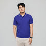 Giordano Men’s Slim Pique Solid Polo with Flat Knit Collar - Premium Polo