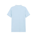 Giordano Men’s Slim Pique Solid Polo with Flat Knit Collar - Premium Polo