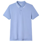Giordano Men’s Slim Pique Solid Polo with Flat Knit Collar - first_variant_option_2 Premium Polo for Giordano