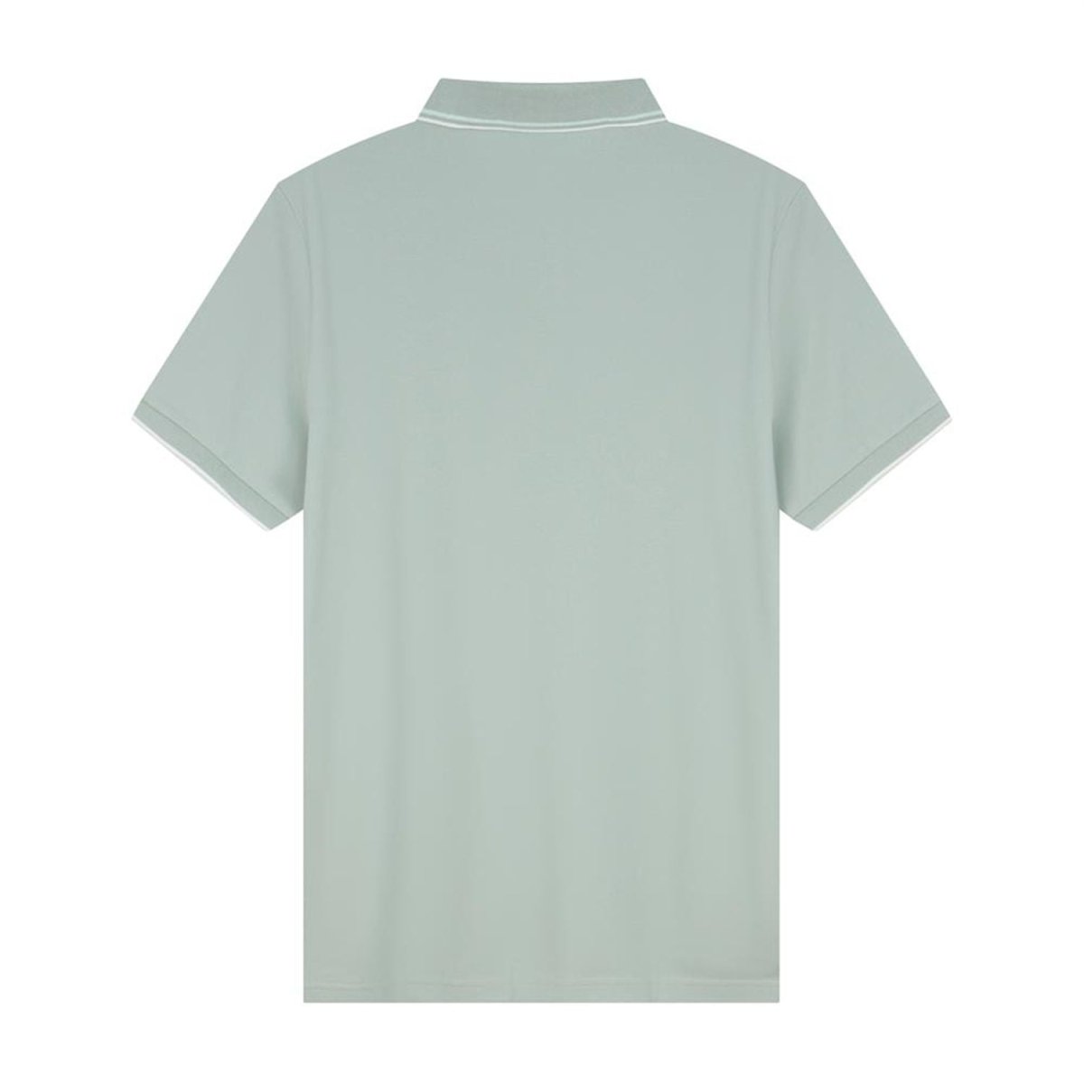 Giordano Men’s Slim Pique Solid Polo with Flat Knit Collar - Premium Polo