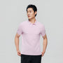 Giordano Men’s Slim Pique Solid Polo with Flat Knit Collar - Premium Polo