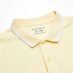 Giordano Men’s Slim Pique Solid Polo with Flat Knit Collar - first_variant_option_2 Premium Polo for Giordano