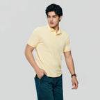 Giordano Men’s Slim Pique Solid Polo with Flat Knit Collar - first_variant_option_2 Premium Polo for Giordano