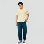 Giordano Men’s Slim Pique Solid Polo with Flat Knit Collar - first_variant_option_2 Premium Polo for Giordano