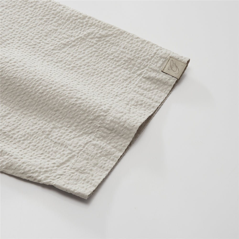 Giordano Men’s Slim Seersucker Short Sleeve Button Shirt - first_variant_option_2 Premium Shirt for Giordano