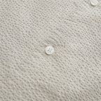 Giordano Men’s Slim Seersucker Short Sleeve Button Shirt - first_variant_option_2 Premium Shirt for Giordano