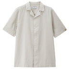 Giordano Men’s Slim Seersucker Short Sleeve Button Shirt - first_variant_option_2 Premium Shirt for Giordano