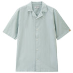Giordano Men’s Slim Seersucker Short Sleeve Button Shirt - first_variant_option_2 Premium Shirt for Giordano