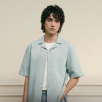 Giordano Men’s Slim Seersucker Short Sleeve Button Shirt - first_variant_option_2 Premium Shirt for Giordano