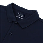 Giordano Men’s Slim Solid Pique Polo with Flat Knit Collar & Soft Finish - first_variant_option_2 Premium Polo for Giordano