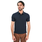 Giordano Men’s Slim Solid Pique Polo with Flat Knit Collar & Soft Finish - first_variant_option_2 Premium Polo for Giordano