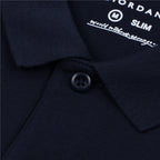 Giordano Men’s Slim Solid Pique Polo with Flat Knit Collar & Soft Finish - first_variant_option_2 Premium Polo for Giordano
