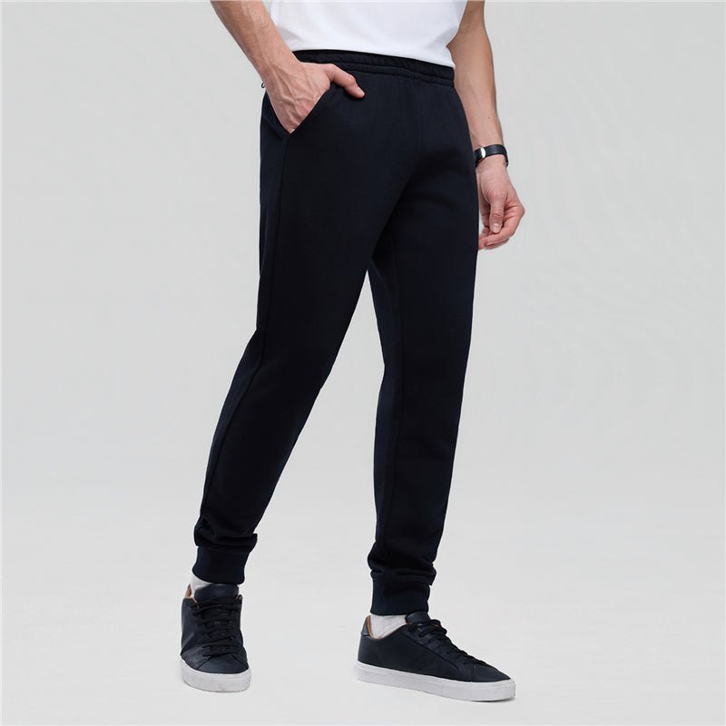 Giordano Men's Slim Taper French Terry Jogger With Elastic Waist - Premium Joggers