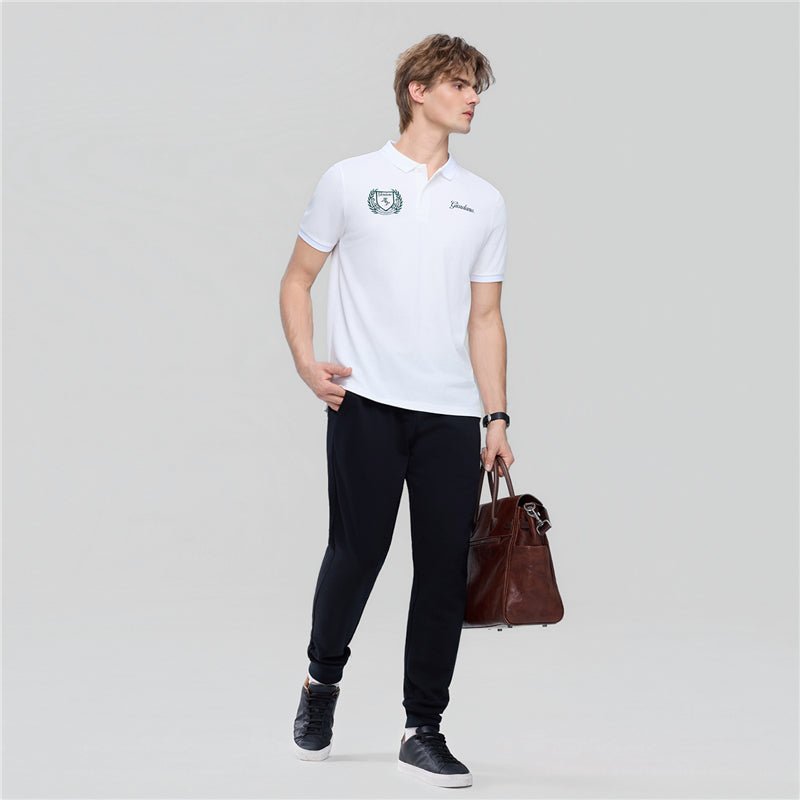 Giordano Men's Slim Taper French Terry Jogger With Elastic Waist - Premium Joggers